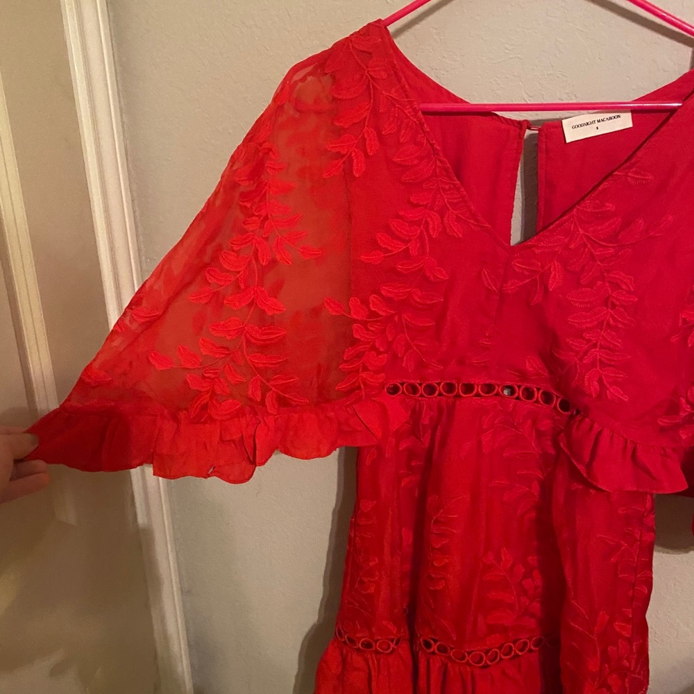 Goodnight Macaroon Red Dress